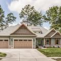 Charis Homes built this custom spec home in the cold climate in North Canton, OH, and certified it to DOE Zero Energy Ready Home specifications in 2017. 