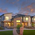 Thrive Home Builders built this multifamily home in the cold climate in Lone Tree, CO, and certified it to DOE Zero Energy Ready Home specifications in 2017. 