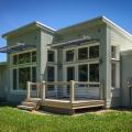 Unity Homes built this custom spec home in the cold climate in Walpole, NH, and certified it to DOE Zero Energy Ready Home specifications in 2017. 