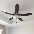ENERGY STAR-rated ceiling fans save energy when operating and provide cooling movement to reduce the need for coolant-based air conditioning.