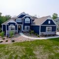 Tim O'Brien Homes built this custom for buyer home in the cold climate in New Berlin, WI, and certified it to DOE Zero Energy Ready Home specifications in 2019. 