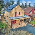 [bundle] design studio built this attached home in the marine climate in Bellingham, WA, and certified it to DOE Zero Energy Ready Home specifications in 2021. 