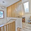 Right - Skylights can add natural light in rooms with limited wall space and if openable can provide desirable ventilation, especially when located at the top of stair wells. 