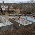 Right – These three urban-infill cold-climate homes were built on insulated concrete foundations.