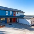 TC Legend Homes built this custom for buyer home in the marine climate in Bellevue, WA, and certified it to DOE Zero Energy Ready Home specifications in 2021.
