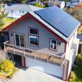 Targa Homes built this attached home in the marine climate in Seattle, WA, and certified it to DOE Zero Energy Ready Home specifications in 2021.