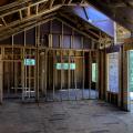 The attic knee walls were constructed from 2x6s and insulated with R-19 batt, backed with 1 inch of XPS foam board with taped joints to provide a solid air barrier over the insulated surfaces.
