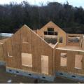 SIP walls do not require interior walls or trusses for support, providing for open interiors.