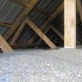 The enhanced comfort attic insulation consists of an ultra-efficient 25-inch-thick layer of blown cellulose providing a substantial R-90 insulation value.