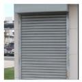 Right - Automatic metal roller shutters are always in place and can be electronically or manually opened and closed.