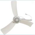 Battery-powered ceiling fans can run for eight or more hours