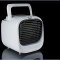 Small, battery-powered evaporative coolers can be appropriate for personal cooling in arid climates (only)