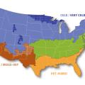 Building America Climate Zone Map