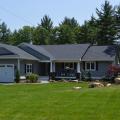 Caldwell and Johnson built this custom home in the cold climate in Exeter, RI, and certified it to DOE Zero Energy Ready Home specifications in 2013.