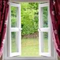Casement windows allow full airflow through the entire window area