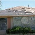 Wrong - This tile roof was damaged by high winds.