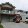 Clifton View Homes built this custom home in the marine climate in Coupeville, WA, and certified it to DOE Zero Energy Ready Home specifications in 2014. 