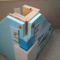 Continuous rigid insulation coupled with thin (1/4-inch) spacer strips that provide drainage behind the wall cladding without increasing the fire risk of the assembly.