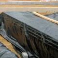Cover lumber stored outdoors