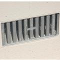 Right – This crawlspace vent is backed with hardwire cloth to keep out rodents
