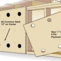 Braced cripple wall construction in crawlspace anchored to framing and foundation