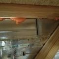 Wrong - Duct-duct joint is not sealed.