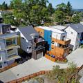 This urban infill micro-community in South Seattle contains 42 attached and detached homes, all certified to the DOE Zero Energy Ready Home criteria.