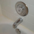 Plumbing leaks can occur in bathtub faucets.