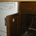 Plumbing leaks can occur in dishwasher connections.