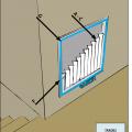 Filter located and installed so as to facilitate access and regular service by the owner