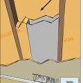 HVAC ducts, cavities used as ducts, and combustion inlets and outlets may pass perpendicularly through exterior walls but shall not be run within exterior walls unless at least R-6 continuous insulation is provided on exterior side of the cavity