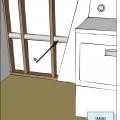 Clothes dryers vented directly to outdoors, except for ventless dryers equipped with a condensate drain