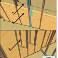 Air seal and insulate double-walls that are half-height or full-height walls used as architectural features in homes.
