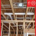 Wrong – Floor system does not have air barrier to separate it from garage