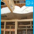 Right – Insulation installed to correct depth and will be aligned with air barrier