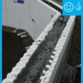Right – ICFs are being installed to create a continuous air and thermal boundary