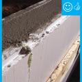 Right – ICFs are being installed to create a continuous air and thermal boundary
