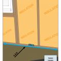 Air-seal above-grade sill plates adjacent to conditioned space to minimize air leakage.