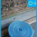 Right - Foam gasket installed beneath sill plate
