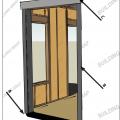 Window and door openings fully flashed