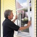 Installation of permanent exterior low-E storm windows is simple and easy, requiring a few basic tools and about 20 minutes of labor 