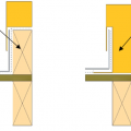 Skylight types – curb-mounted (left) and deck-mounted (right)
