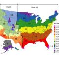 Climate Zone Map from IECC 2021