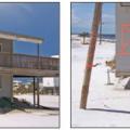 Wrong – The footers of this house were not deeper than the depth of scour during a flood, causing undermining of the foundation