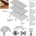 Foundation for Wood-Framed Floors for flood-prone areas.