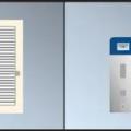 Passive venting options for a heat pump water heater located in a closet or small room include: a fully louvered door, high and low transfer grilles, or a high transfer grille with a 0.75-inch door undercut 