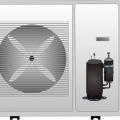 Ductless heat pump’s digitally controlled inverter compressor 