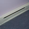 Baseboard radiators are one means of distributing hot water heat