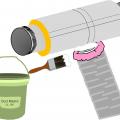 After securing the inner coil, cover the draw band and the seam with a generous amount of mastic