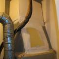 Manually seal around the supply plenum